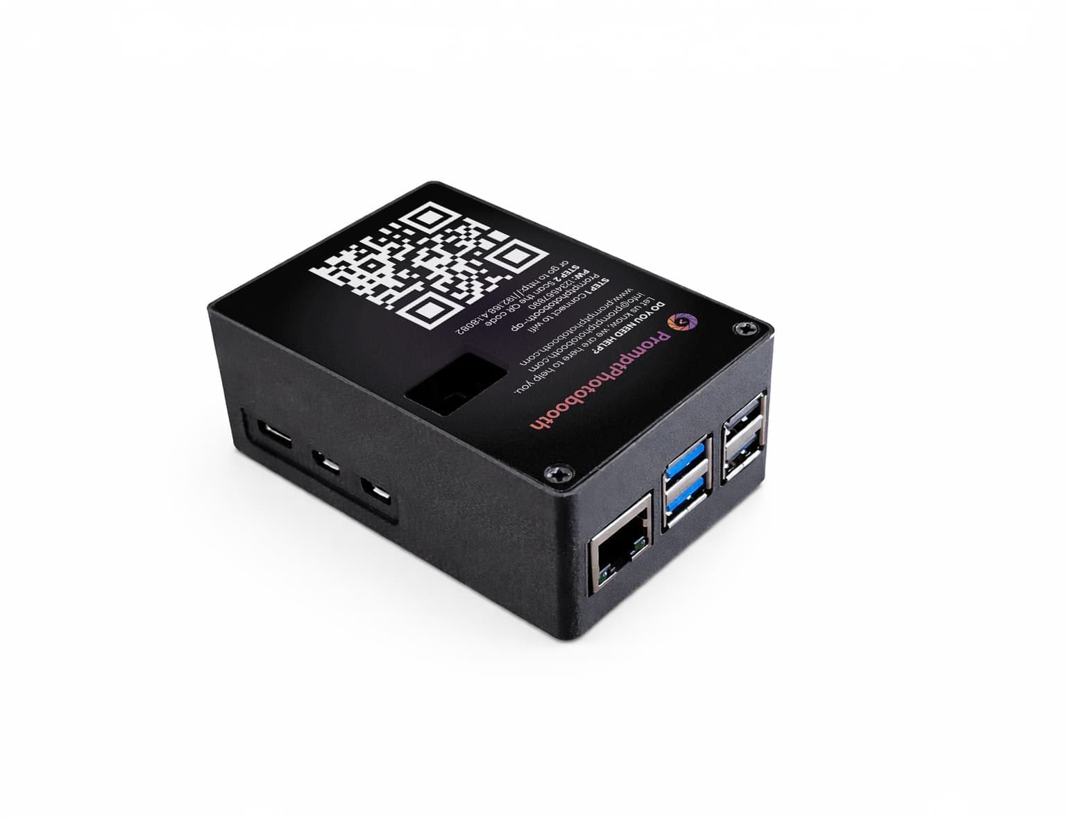 PromptPhotobooth Box controller — alternate view